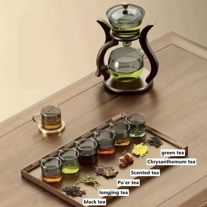 ZenBrew™ Lazy Kung Fu Glass Tea Set