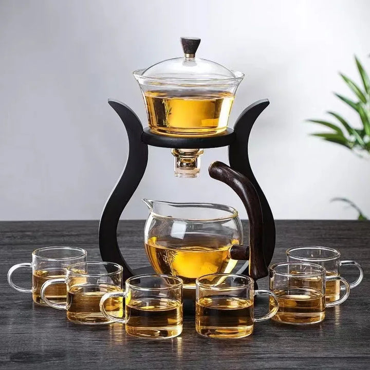 ZenBrew™ Lazy Kung Fu Glass Tea Set