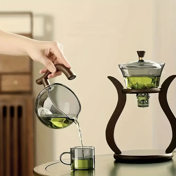 ZenBrew™ Lazy Kung Fu Glass Tea Set