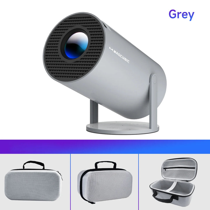 Magcubic Projector HY300 Pro 4K Android 11 Dual Wifi6 260ANSI Allwinner H713 BT5.0 1080P 1280*720P Home Cinema Outdoor Projetor