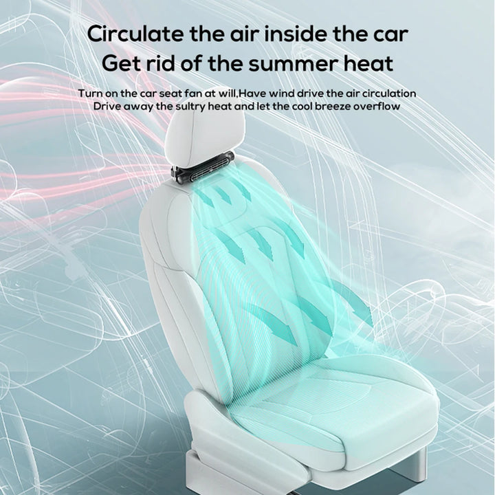 BreezeRide™ Car Seat Cooling Fan