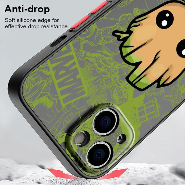 Spider Man/Groot iPhone Case