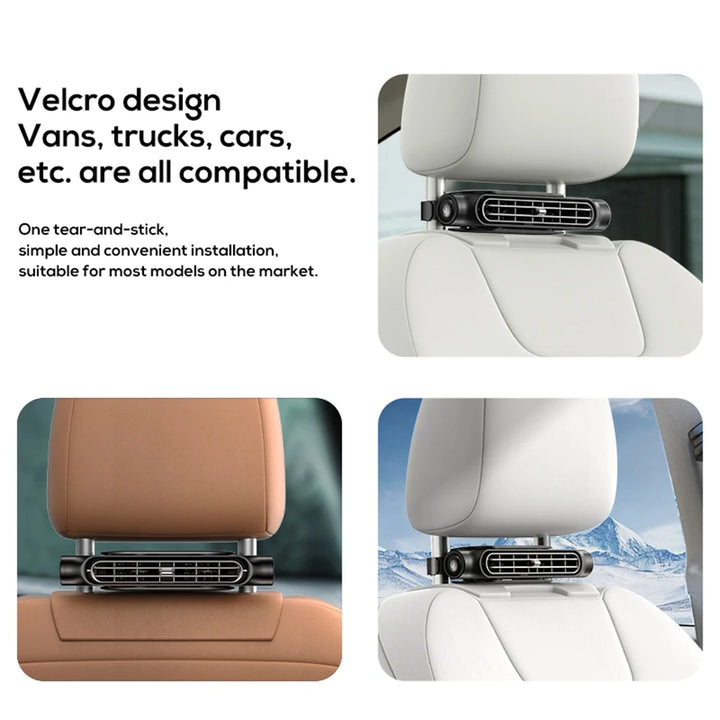BreezeRide™ Car Seat Cooling Fan