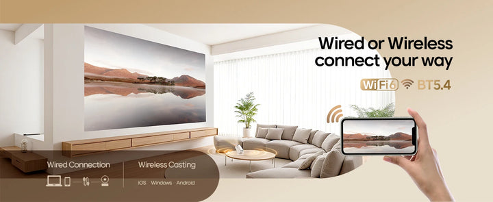 Magcubic Projector HY300 Pro 4K Android 11 Dual Wifi6 260ANSI Allwinner H713 BT5.0 1080P 1280*720P Home Cinema Outdoor Projetor