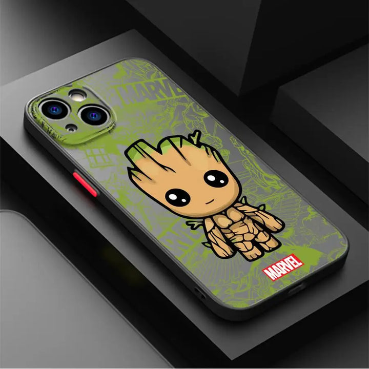 Spider Man/Groot iPhone Case